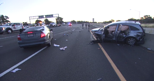Westbound Interstate 80 Reopens After Two-Vehicle Crash In North ...