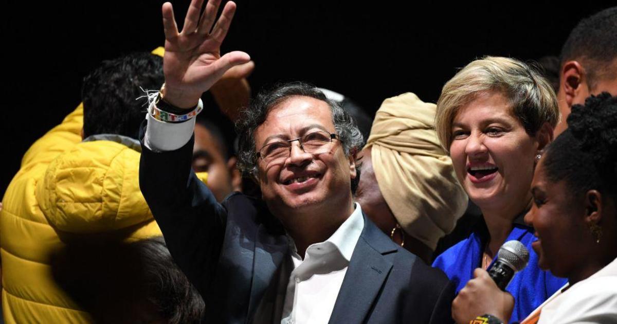 Former rebel Gustavo Petro wins runoff election to become Colombia's next president