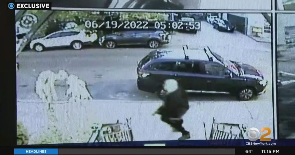 Exclusive video shows suspect running after deadly shooting in Queens