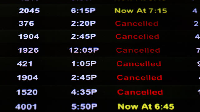 Why are airlines canceling so many flights?