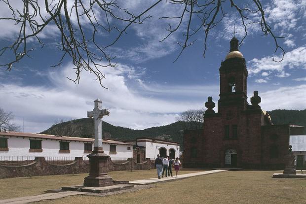 Cathedral and Jesuit Mission school, Cerocahui 