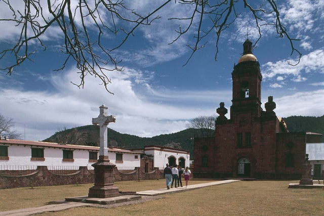 Cathedral and Jesuit Mission school, Cerocahui 