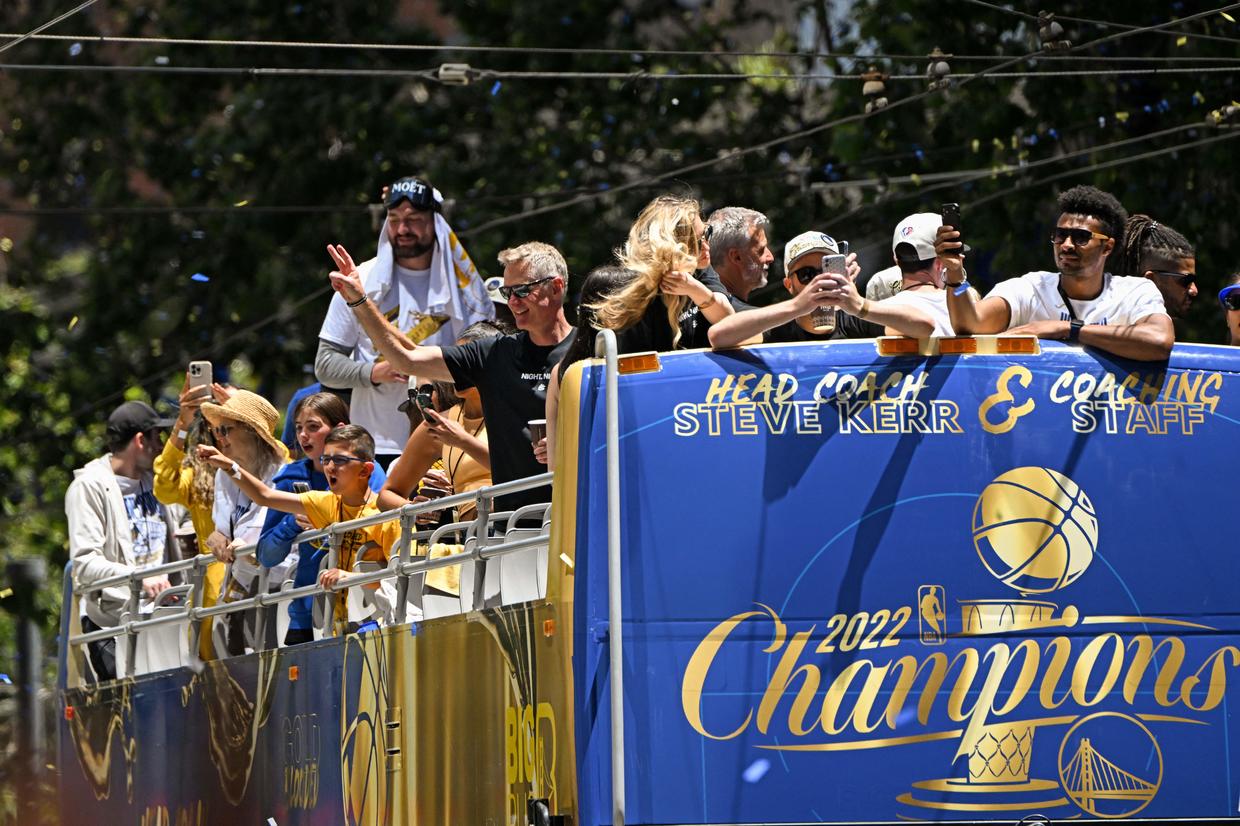 IN PHOTOS Golden State Warriors 2022 Championship Parade