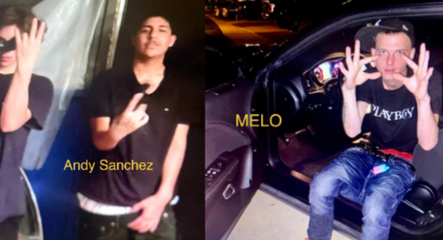 Andy Sanchez and "Melo" 