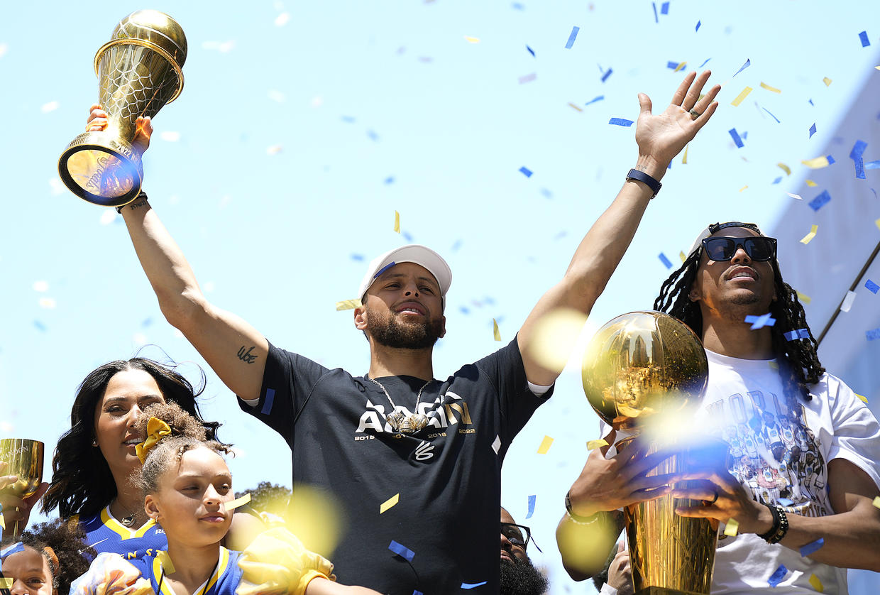 In Photos Golden State Warriors 2022 Championship Parade