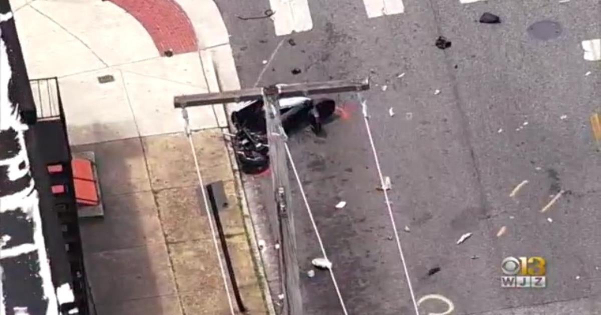 Baltimore Police Officer En Route To Stabbing Hits 58-Year-Old Scooter ...