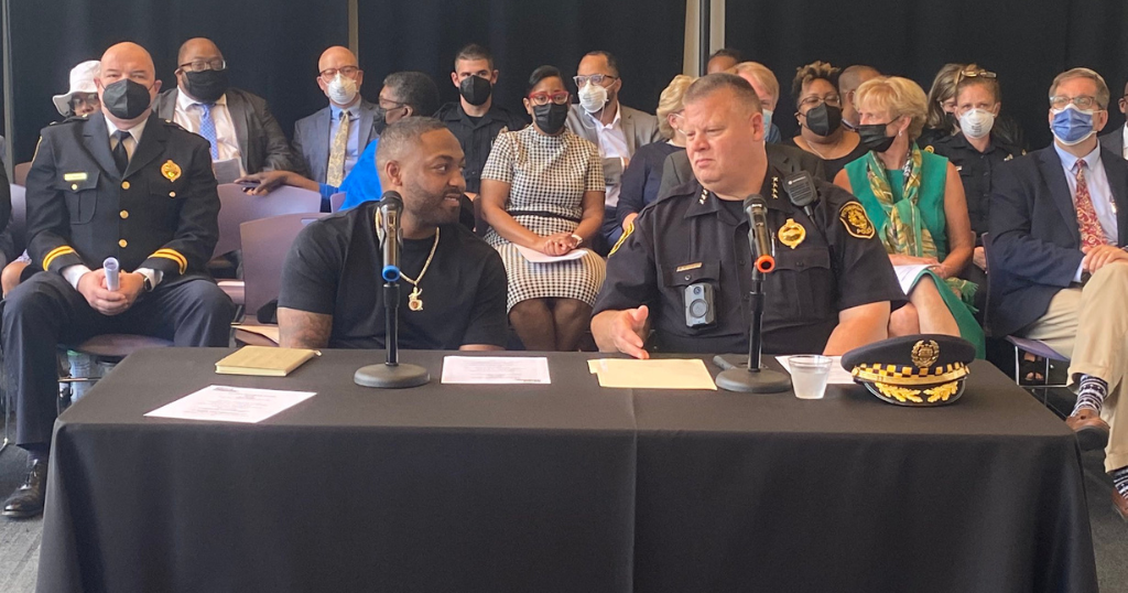 Chief Schubert, police shooting victim co-found violence reduction foundation - Vimarsana News
