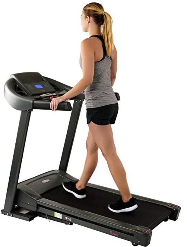 Sunny Health and Fitness T7643 Walking Treadmill 