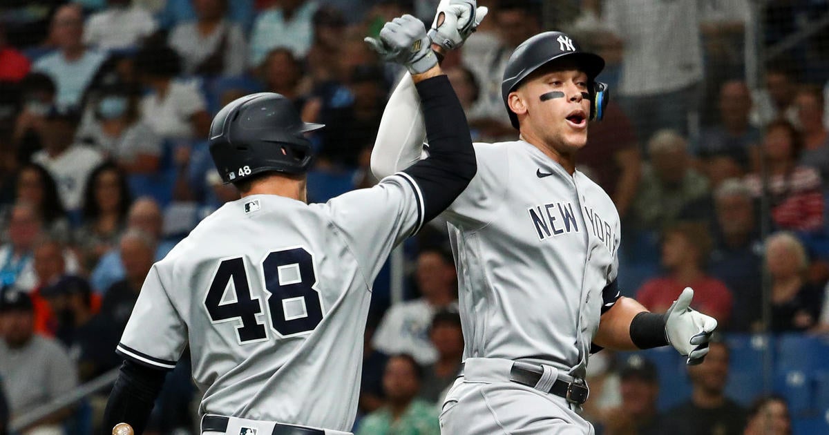 Jose Trevino's 2-run blast lifts Yankees to series win over Rays - CBS ...