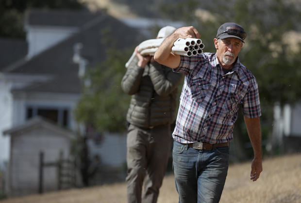 Cattle Ranchers In California Cope With Increasing Drought Conditions 