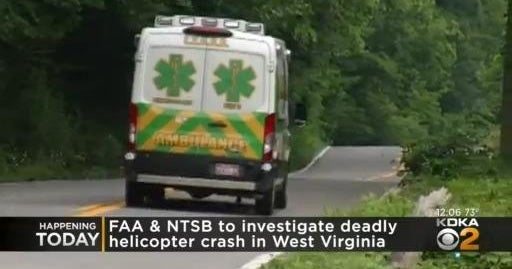 6 dead in West Virginia helicopter crash CBS Pittsburgh