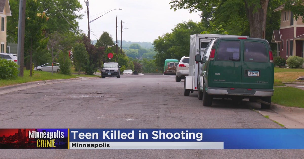 Teen killed in north Minneapolis shooting - CBS Minnesota
