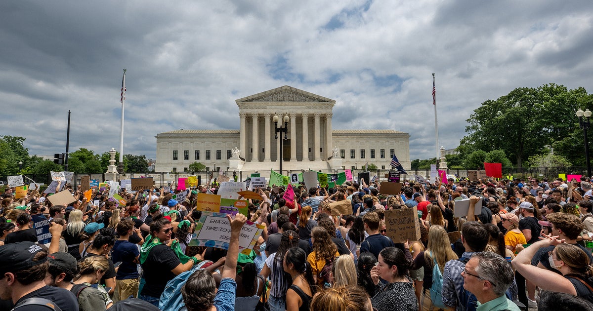 First on CBS News: Democratic Senate campaign arm running newspaper ads on abortion in 10 states