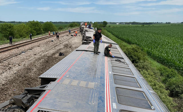 Boy Scouts 'jumped into action' after surviving Amtrak derailment