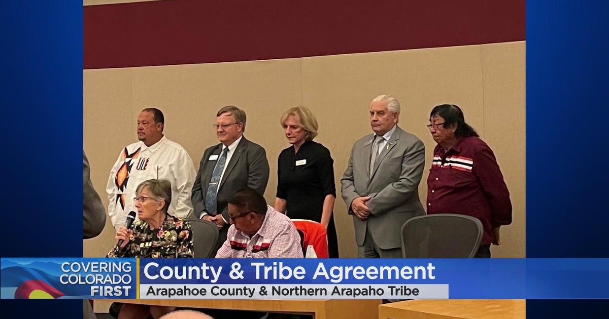 The Northern Arapahoe Tribe & Arapahoe County Board Signed An Agreement