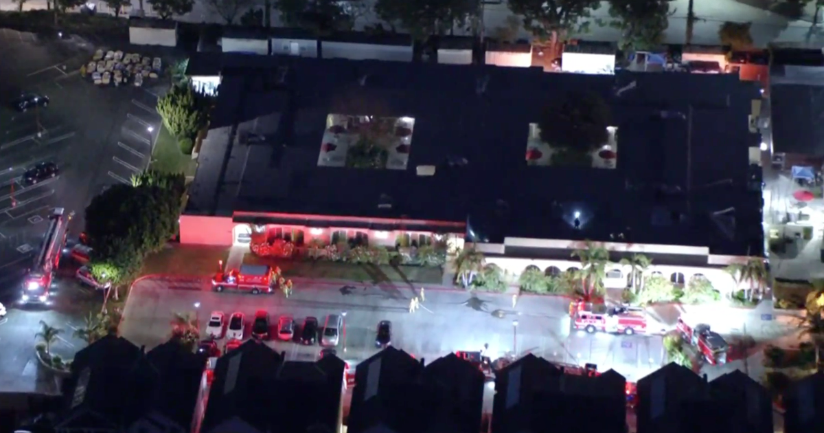 LAFD crews extinguish fire at rehab center in Canoga Park - CBS Los Angeles