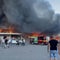Busy Ukrainian shopping mall targeted by Russian missiles, authorities say