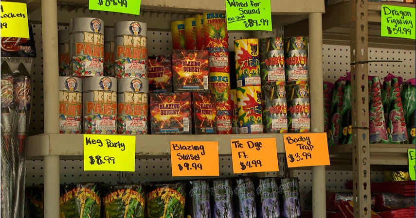 Inflation hits Fourth of July as fireworks prices rise over 25% - CBS Texas