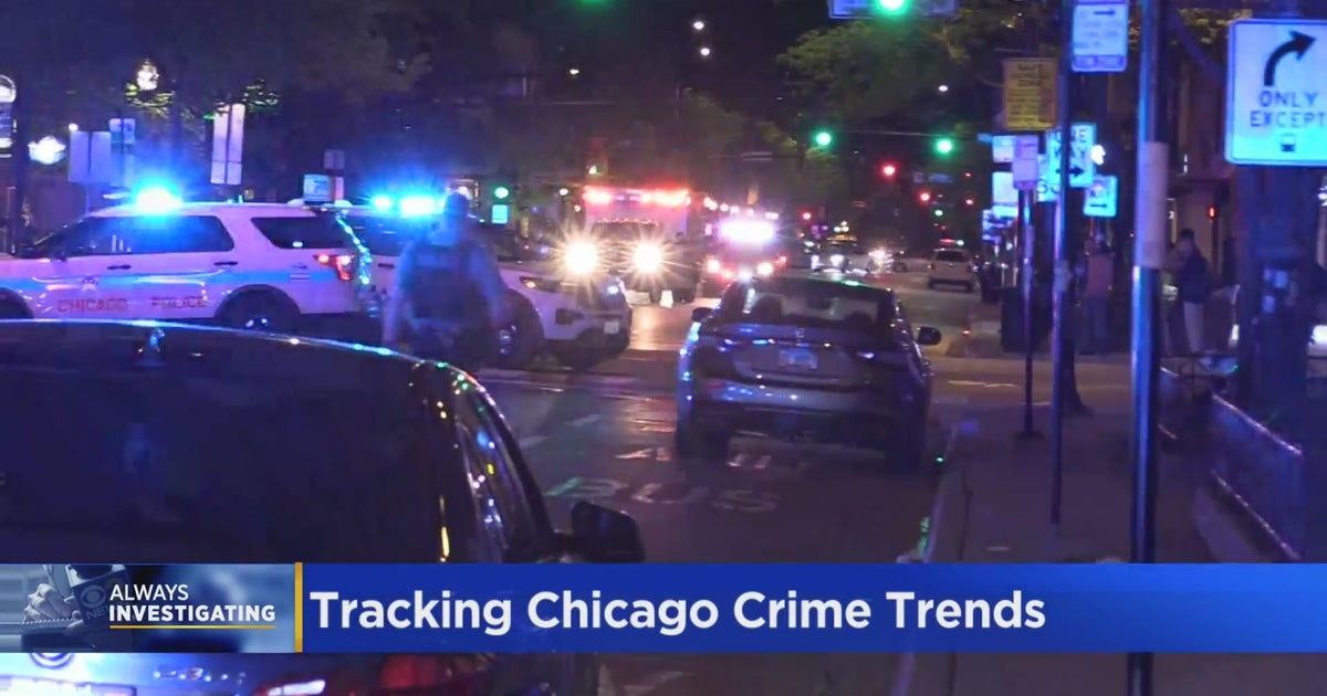Data show robberies and carjackings are spiking in Chicago - CBS Chicago