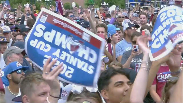 Watch the Colorado Avalanche Stanley Cup parade, rally