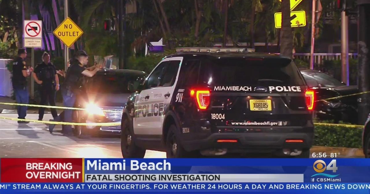 Deadly shooting on Miami Beach