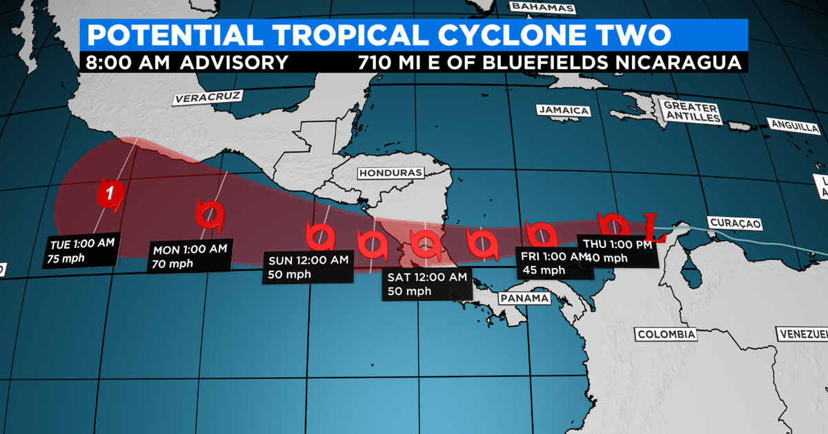 Tracking The Tropics: Tropical Storm Bonnie expected to form as disturbance approaches Nicaragua