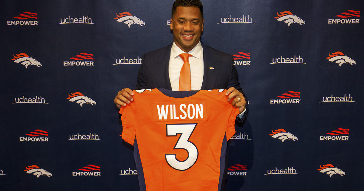 Denver Broncos Russell Wilson Jersey # 3