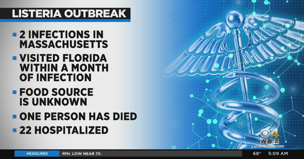 CDC New listeria outbreak tied to 23 illnesses, 1 death CBS Boston