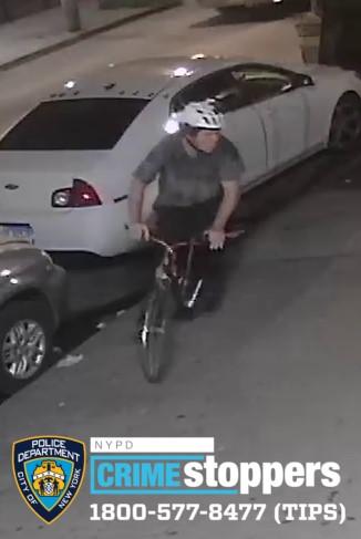 Police seek cyclist caught on camera groping woman in Brooklyn - CBS