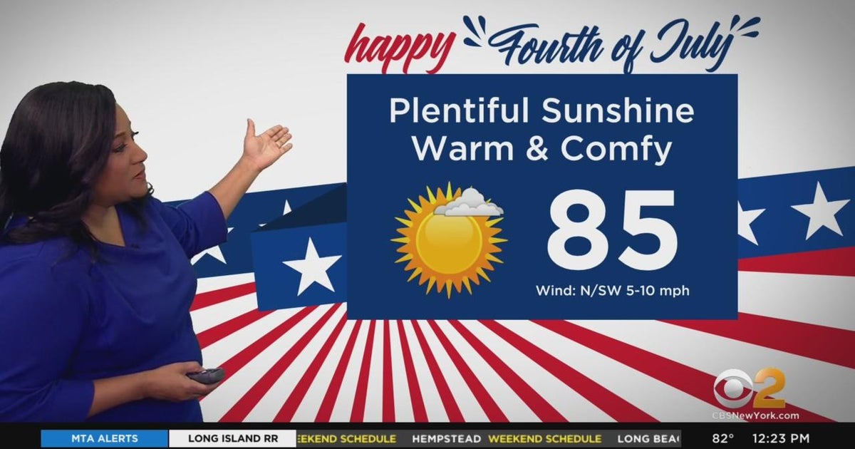 weather for fourth of july night