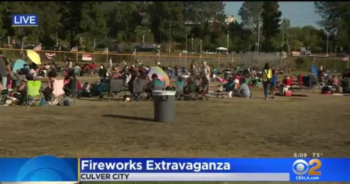 Culver City Independence Day fireworks show returns CBS Los Angeles