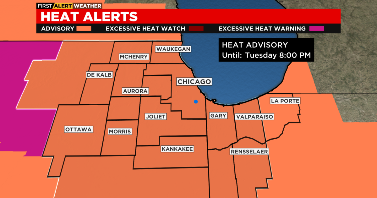 Chicago Weather Alert Severe thunderstorm watch until midnight; heat