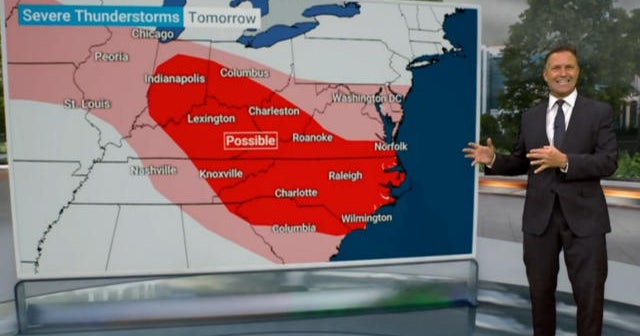 Millions in path of severe storms and flash floods - CBS News