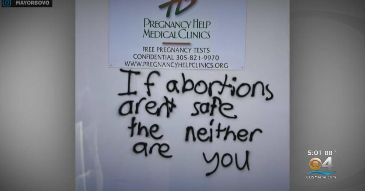 Hialeah clinic that helps women with pregnancies vandalized