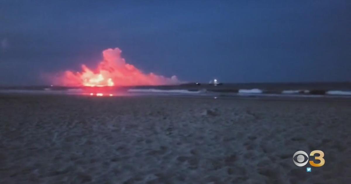 Shell Explodes On Ocean Barge, Ending Sea Isle City's Fireworks Show