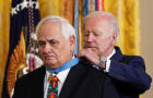 U.S. President Biden awards Medals of Honor to Vietnam War veterans during White House ceremony in Washington 