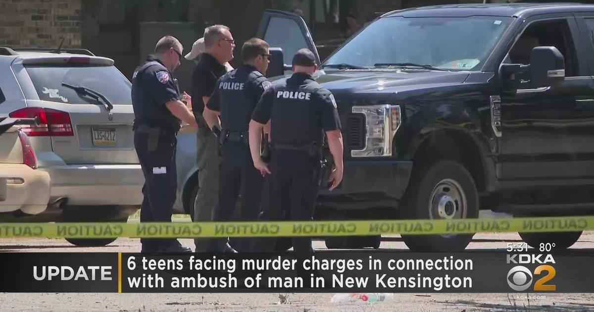 6 Teens Charged With Homicide In New Kensington Shooting - CBS Pittsburgh