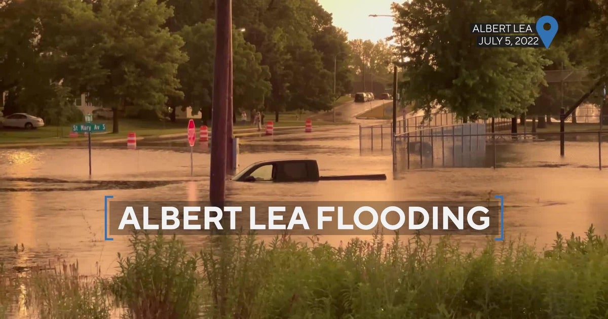 Flash flooding causes significant damage in Albert Lea CBS Minnesota