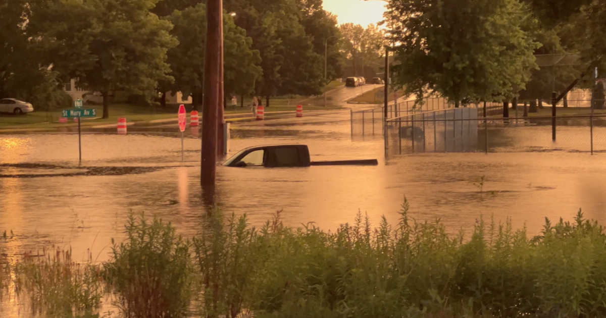 Flash flooding causes significant damage in Albert Lea - CBS Minnesota