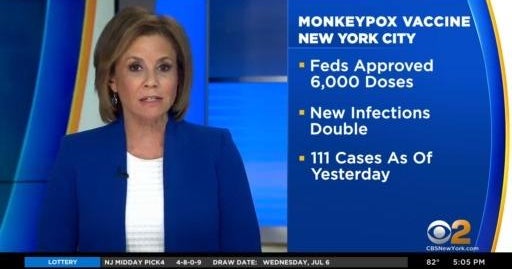 More monkeypox vaccine arrives in NYC - CBS New York