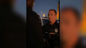 Protestors clash with police in Akron, Ohio 