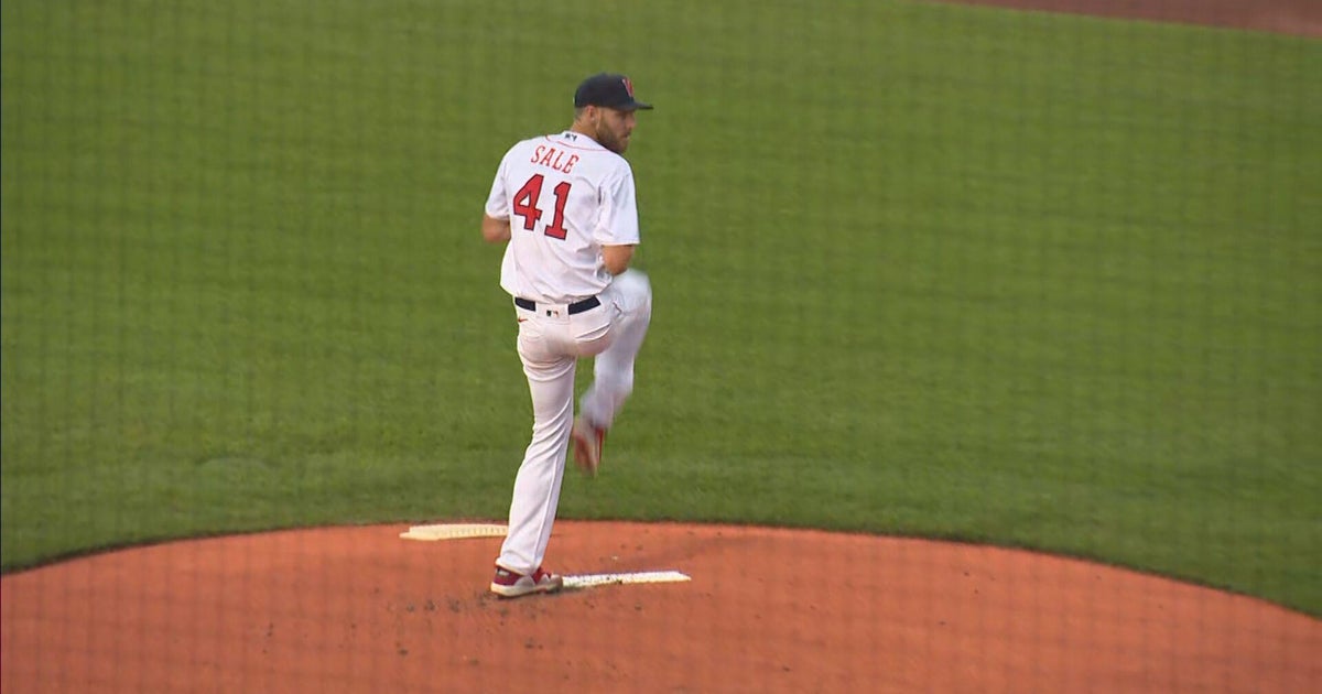 Chris Sale tosses 3.2 innings in rehab start with WooSox, walks five and strikes out five - CBS