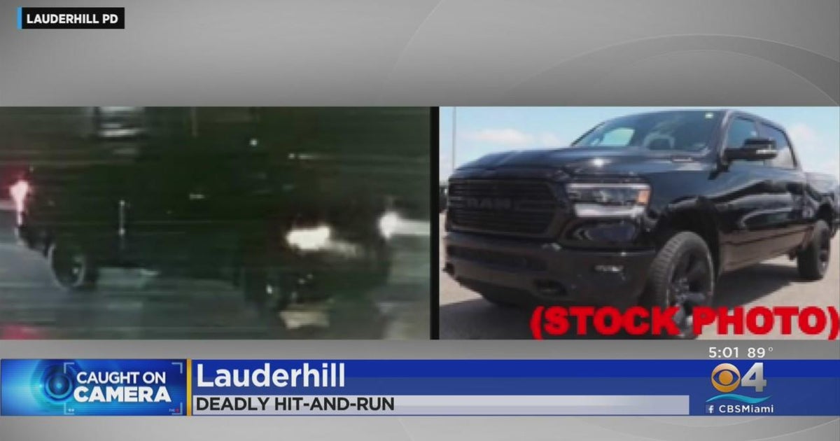 Surveillance captures disturbing Lauderhill hit-and-run where victim was thrown several feet