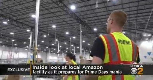 KDKA gets look into how Amazon's Pittsburgh facilities prepare for ...