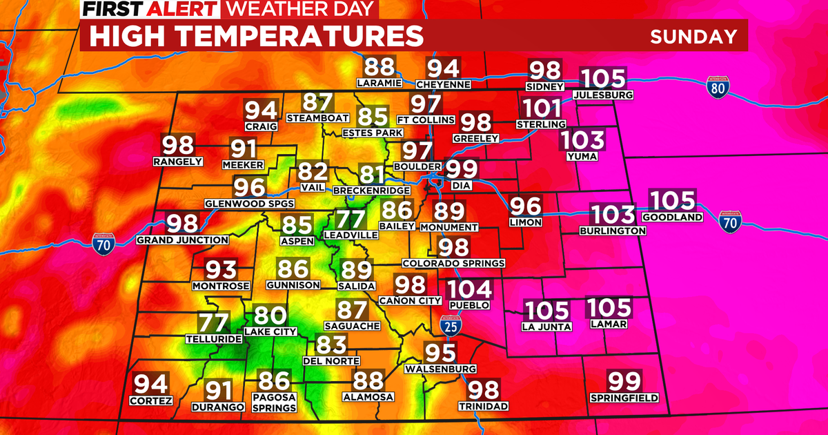 Another hot afternoon ahead with a better chance for scattered storms ...