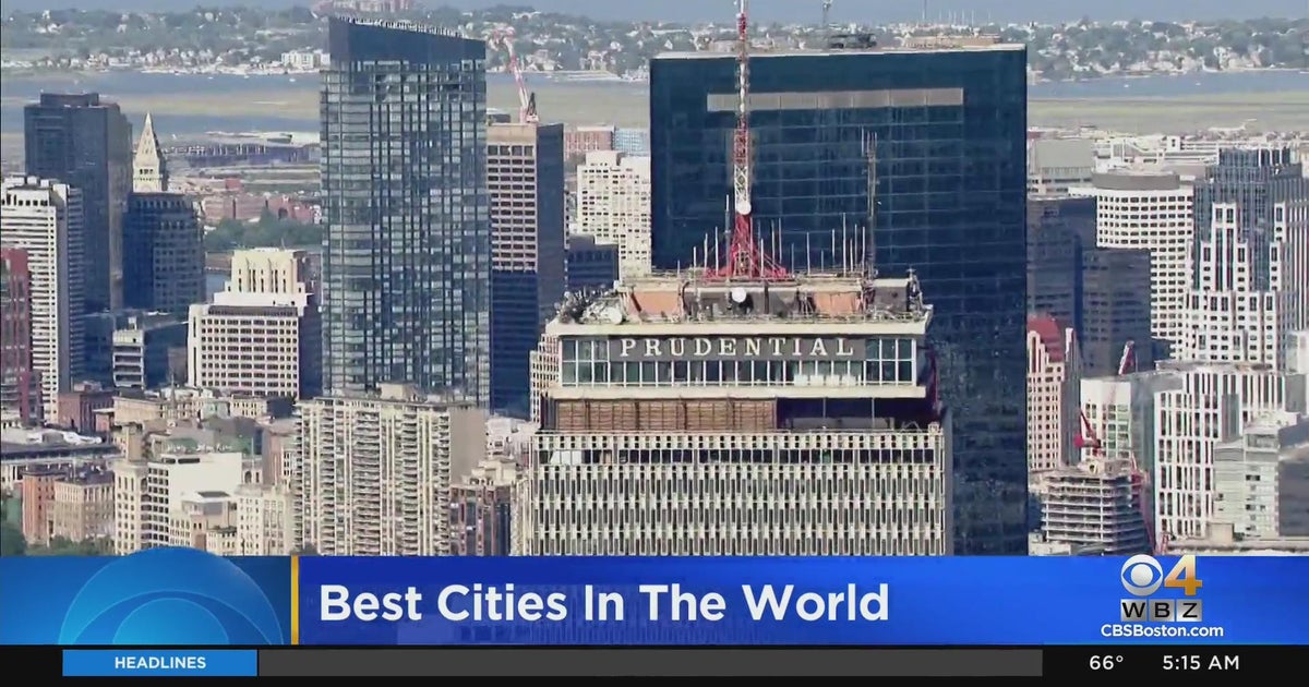 Boston ranked among best cities in the world CBS Boston