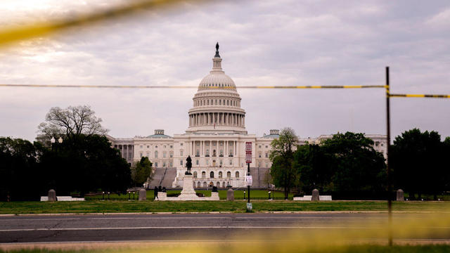 U.S. Capitol At Sunrise In D.C. 