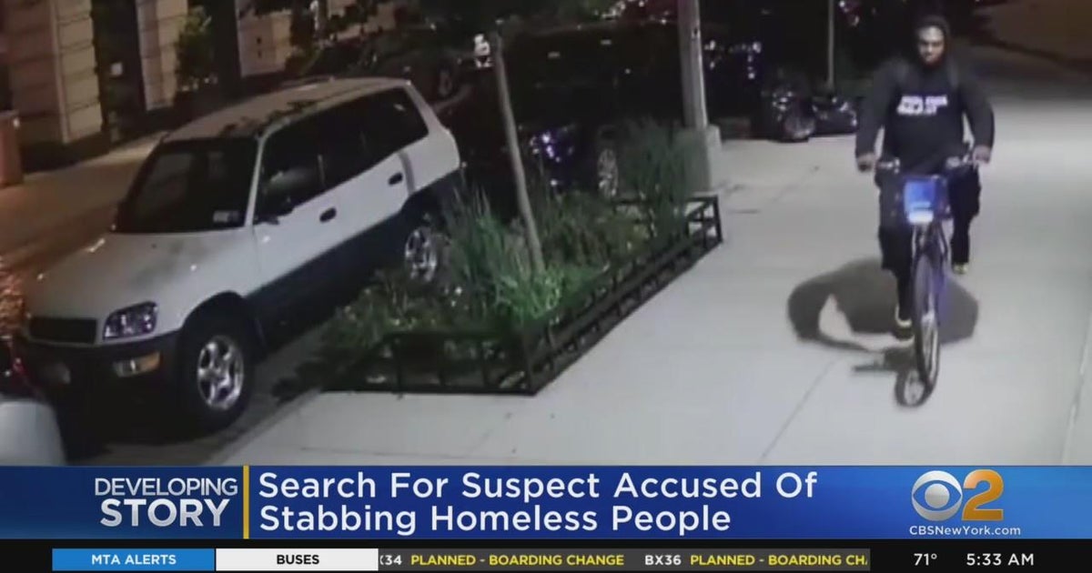 String of attacks on homeless people in NYC - CBS New York