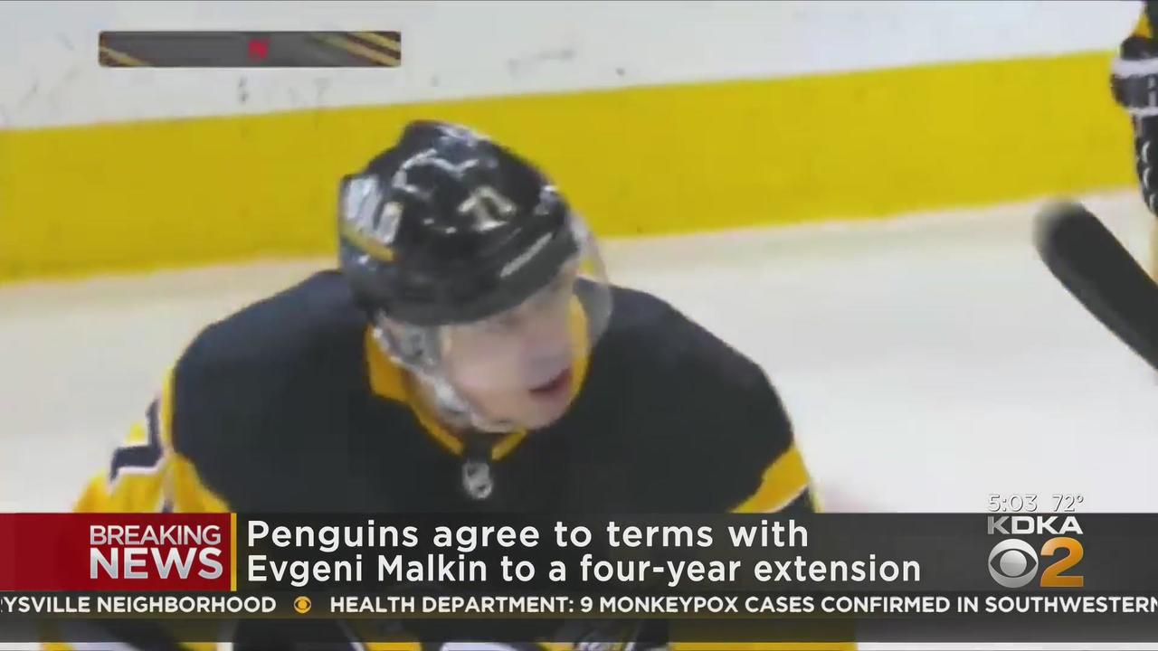 Pittsburgh Penguins forward Evgeni Malkin, of Russia, is seen