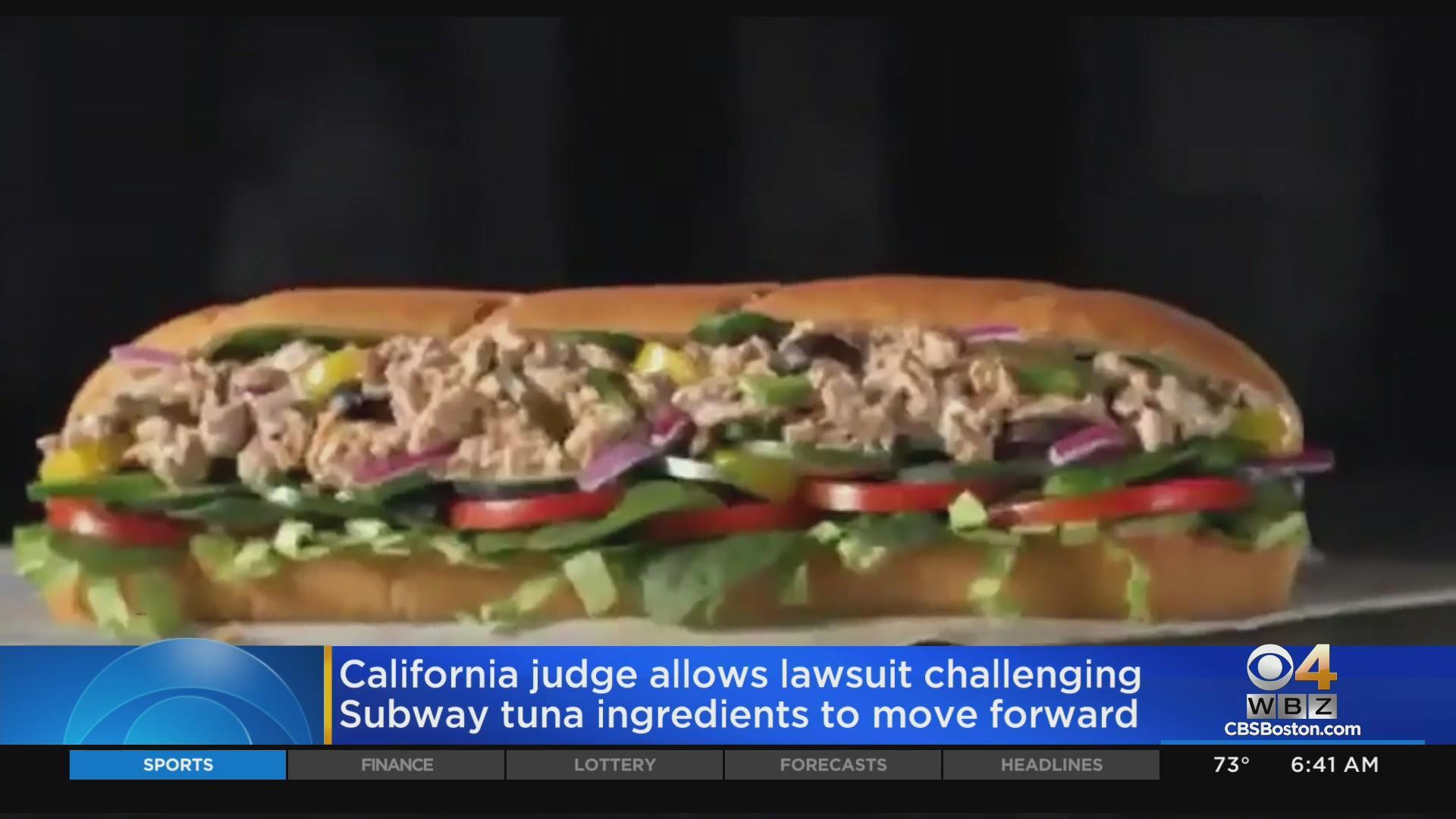 A U.S. judge rules that Subway can be sued over its '100% tuna' claim : NPR